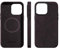 Deppa Alcantara Hülle für iPhone 12 Pro Max (6,7') mit Magsafe| Schockfeste Handyhülle Case| Erhöhter Kameraschutz| Echtes italienisches Alcantara| Premium-Qualität Cover (Brombeer-9008)