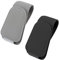 MXTIMWAN 2 Pezzi Porta Occhiali Auto, Supporto Magnetico per Occhiali da Visiera, Universale, Portaocchiali Auto in Pelle Clip per Visiera, Auto