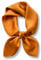 PoeticEHome Einfarbiger Maulbeerseide-Schal, leicht, 66 cm, quadratisch, Halstuch für Damen, Hals, Haare, Kopf, in Geschenkverpackung, SC05 Sonnenuntergang Gold, 26x26(66x66cm)