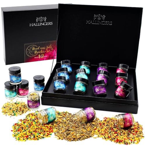 Hallingers Räucherwerk-Set für das ganze Jahr - 12er Premium Räucherwerk als Geschenk-Set zum Räuchern (Set) - Geschenkideen Weihnachten & Geschenke Adventskalender | Glückwunsch Jahrestag Freundschaf