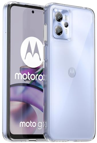 Oprimio Kristallklar Hülle für Motorola Moto G84 5G [Silikon Hülle] [%100 Durchsichtig] [Deutsche Material] Ultra Dünne Klar Handyhülle für Motorola G84