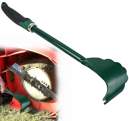 INUIYBU Lawn Mower Maintenance Deck Scraper, Ergonomic Handle Lawn Mowers Tool, Mower Deck Cleaner, Sturdy Lawn Mowers Cleaning Tool, for Maintenance Cleaning Lawnmower