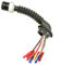 CNANRNANC Kit de reparación de cables, kit de reparación de mazo de cables de la puerta trasera para Opel Zafira B 2005-2014
