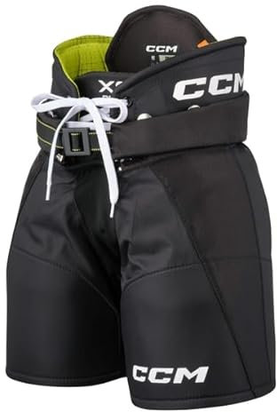 CCM Tacks XF Pro Hose Bambini, Größe:S, Farbe:schwarz