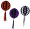 Ciieeo 1 Satz 3 Stück Laternen Partypapier Banner Pompons Quasten Girlanden Partypapier Seidenpapier Pom Poms