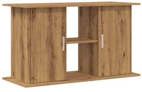 vidaXL Aquariumständer Artisan-Eiche 101x41x58 cm Holzwerkstoff, Aquarienschrank, Aquarienunterschrank, Aquarienständer, Aquariumunterschrank