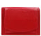 Mini Portemonnaie Reise, Damen & Herren, Leder, rot, viele Fächer, RFID Blocker, Münzfach groß | Geldbeutel. Portemonnaie, Portmonee, Damengeldbörse Damenportemonnaie. Damengeldbeutel, Slim Wallet