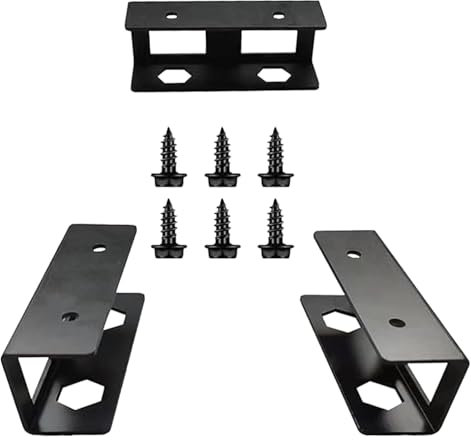 Nuyhgtr Ergonomic Desk Organizer, Multi-Use Desk Mount, Adjustable Keyboard Shelf, Metal Material Under Desk Shelf for Keyboards, Modems, Smart TV Boxes, Slim Game Console, Notebooks