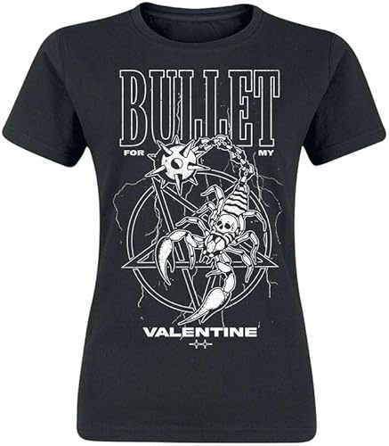Bullet For My Valentine Morning Star Scorpion Frauen T-Shirt schwarz