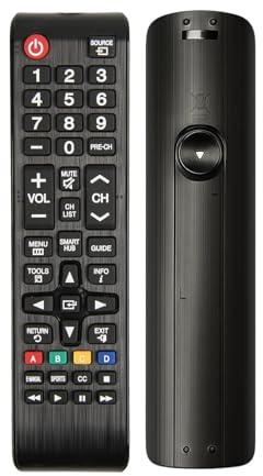 Remote Control, Replacement Compatible with TV Remote, Universal Compatible with LED 4K 8K televisions, Teletext Button, No Setup Required, Easy Use