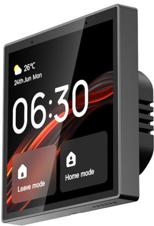 Rastapulz Panel de control de voz WiFi Tuya Home con 4 pantallas táctiles para Home Control