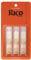 Rico by D'Addario Bb-Klarinettenblätter, Stärke 1,5, 3-Pack