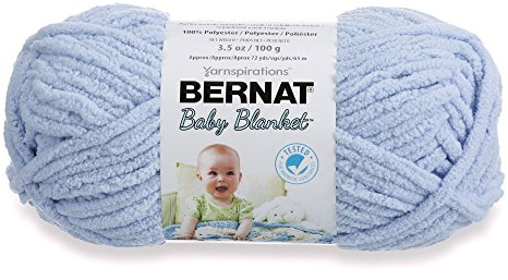 BERNAT BABY BLANKET -100G BABY BLUE