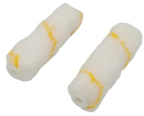 SAVY Mini manchon peinture mate et satinée ø16mm larg.100mm sachet de 2