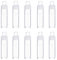 Clear Plastic Seed Bead Storage Hangable Tubes 50x14mm Pack of 10