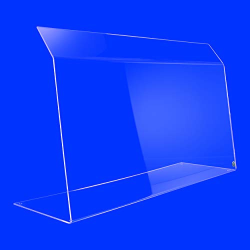 Grünke Original Spuckschutz Nr. 5 Tischaufsatz (Höhe: 50cm) Hustenschutz Niesschutz aus Acrylglas Acryl (Stärke: 6mm (stark), Breite: 60cm)