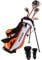 Precise Markantes Junior-Golfschläger-Set für Rechtshänder, für Kinder von 3 bis 5 Jahren (Höhe 90 bis 90 cm), Set beinhaltet: Driver (38,1 cm), Hybrid-Holz (22*), 7 Eisen, Putter, Bonus-Standtasche