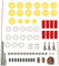 Fl?te Reparatur Teile, Praktische DIY Repair Pflege Kit Set Musikinstrument Teile Zubeh?r f¨¹r Fl?te