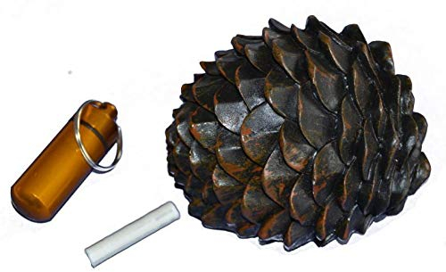 2 x Geocaching Versteck Tannenzapfen - Ausgefallenes D5 Versteck Geocache Wald