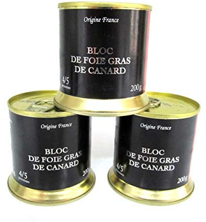 Entenleber Block, Origine France, 3 x 200g.