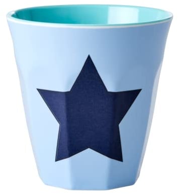 Rice Melamine Star Mug Medium Blue
