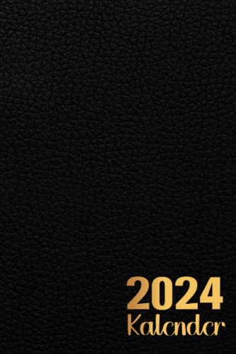 2024 Kalender: Schlichter Buchkalender 2024 Monatlicher und Wochenplaner, 12 Monate von Januar bis Dezember, Kalender 2024 a5.