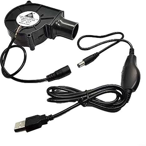 Ventilatore ad aria per barbecue, 12 V, ventola per barbecue per cucinare all'aperto, ventilatore a carbone portatile per barbecue a fuoco strumento di cottura per cucina all'aperto