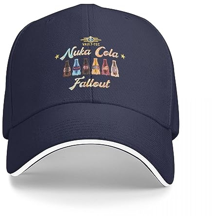OAKITA Basecap Nuka Cola Fallout 4 Cap Baseballkappe Snapback Cap lustige Hutmütze für Männer Damen