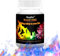Fuego Colorido, Polvo mágico de Fuego, Polvo de Fuego Colorido, Llama Colorida, Cambio de Color, Polvo para Fiestas y Halloween y Navidad, Horno, Chimenea, para Eventos al Aire Libre, 50g
