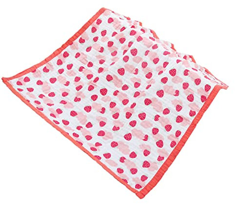 Toyvian 1stk Überwurfdecke Mit -Print Haushaltsbadetuch Kleinkinder Schlafdecke Sommerdecke Infant Swaddle Sack Baumwolle Karikatur Neugeboren Trockenes Handtuch
