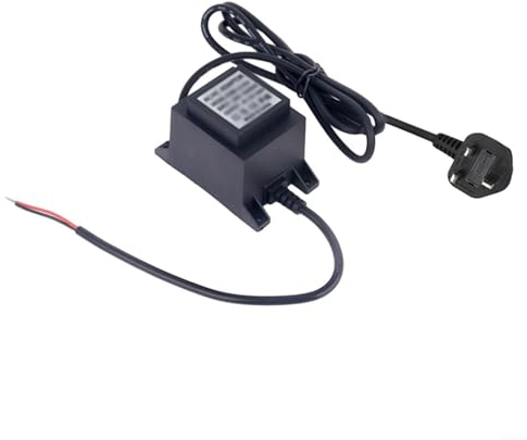 LED-Transformator, 12 V, 20 W, Netzteil AC/AC, Netzteil-Transformator IP68 für LED-Beleuchtung und Teichpumpen (UK)