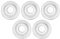 Hemobllo Water Cup Leak Stopper, Water Bottles Silicone Stopper, Cup Accessories for Belly Bottle Tumbler Plastic Water Bottle 5pcs