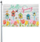 Frühlingsgartenflagge 3x5 FT Vogel Frühling doppelseitige Gartenflagge Bauernhaus Hof Außendekoration Home Party Hängende Dekoration