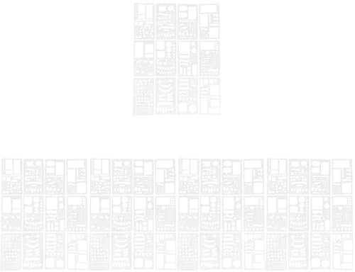 VILLCASE 3 Sätze Diy-graffiti-spray-malerei Benutzerdefinierte Schablone Schablonentagebuch Schablonenset Planer-schablonen Wiederverwendbar Fliesenfarbe Das Haustier 12 Stück * 3