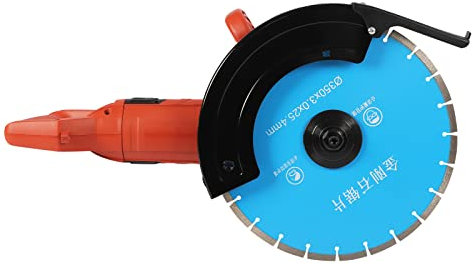 Electric Cutting Machine, 3000W Wall Concrete Saw, 3800r/min Evolution Circular Saw Slotter Blade, Adjustable Cutting Depth, ABS