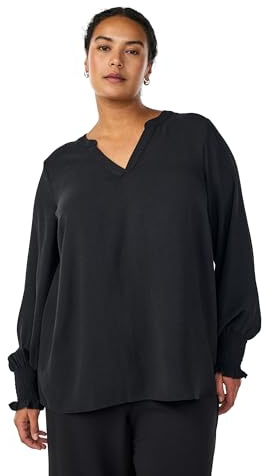 Zizzi Flash by Damen Große Größen Bluse Lange Ärmel Größe 42-60