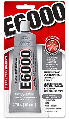 E6000 230010 Craft Adhesive, 3.7 Fluid Ounces, clear