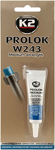 K2 Prolok Medium Schraubensicherung Schraubengewindesicherun Mittelfest 243 Blau