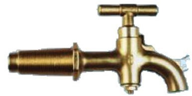 Rubinetti per botti in ottone Misura 10 - 2 Lungh. cm. 12,5