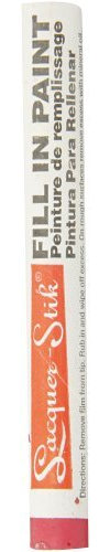 Markal Lacquer-stik Surligneur Collision Peinture au crayon, diamètre 3/8, 4–1/4 de longueur, Rouge (lot de 12) Couleur : Rouge, Modèle : 51122, outils & Hardware Store