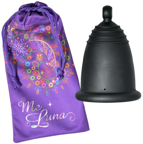 Menstruationstasse Classic, Kugel, Schwarz, Größe M