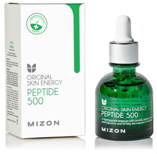 [MIZON] ORIGINAL SKIN ENERGY - PEPTIDE 500 (30 ml) Koreanische Hautpflege - Fortschrittliches Peptid-Serum für Verbesserte Hautelastizität, Feuchtigkeit und Verjüngung