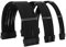 Formulamod Sleeve Extension Power Supply Cable Kit 18AWG ATX 24P+ EPS 8-P+PCI-E8-P with Combs for PSU to Motherboard/GPU (Black)