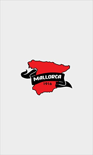 Tipolitografia Ghisleri Handtuch, Strandtuch, Handtuch mit schräger Flagge Mallorca 70 x 140 cm