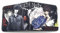 WANHONGYUE Cartoon Anime Portefeuille Homme en Cuir Cartes de Crédit avec Poche à Monnaie Death Note