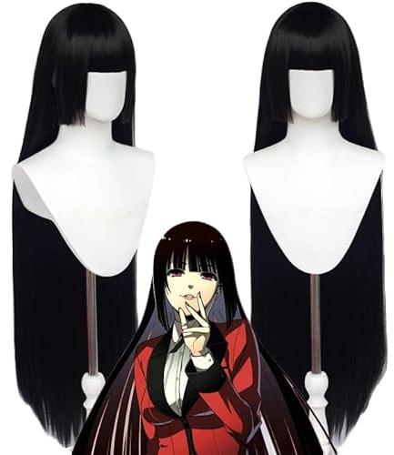Lshpresx Cosplay Perücken Anime Kostüm Spielen Sie Kunsthaar mit kostenloser Perückenkappe