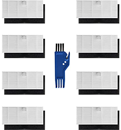 GYing Filtre HEPA pour aspirateur robot Ultenic D5S Pro D5 Series Accessoires Filtre de rechange