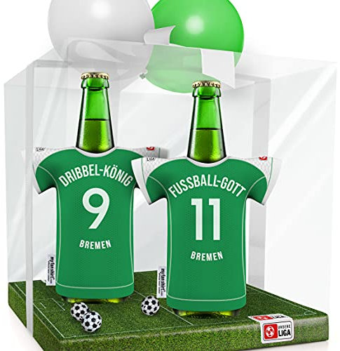 BREMEN Trikot-Kühler Fanartikel FAN-EDITION | Home Überraschung | Passend für BREMEN Fanartikel | Mann Freund Bruder Fußball Fan Runder Geburtstag-Geschenk Trikotkühler by MYFANSHIRT