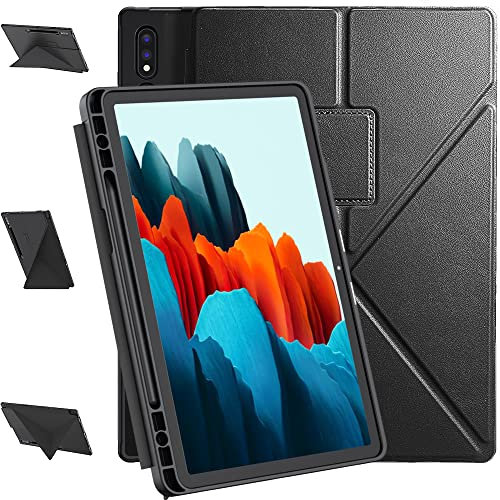 Custodia per Samsung Galaxy Tab S8/Tab S7 11 pollici (Modello SM-X700/X706/T870/T875/T876) Copertura multi-angoli per Samsung Tab S8/S7 Tablet da 11 pollici con portamatite S