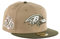 New Era Baltimore Ravens NFL 10th Anniversary Sidepatch Camel Olive 59Fifty Basecap - 7 1/2-60cm (XL)